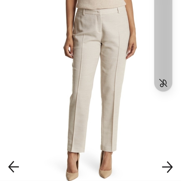 Akris Pants - Akris Melvin Pants Canvas NWT Sz 8